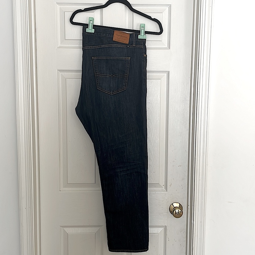 Lucky Brand 410 Athletic Fit Slim dark blue jeans size 40/30